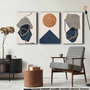 Wallity Conjunto de 3 Lienzos Decorativos Multicolor 45x70 cm